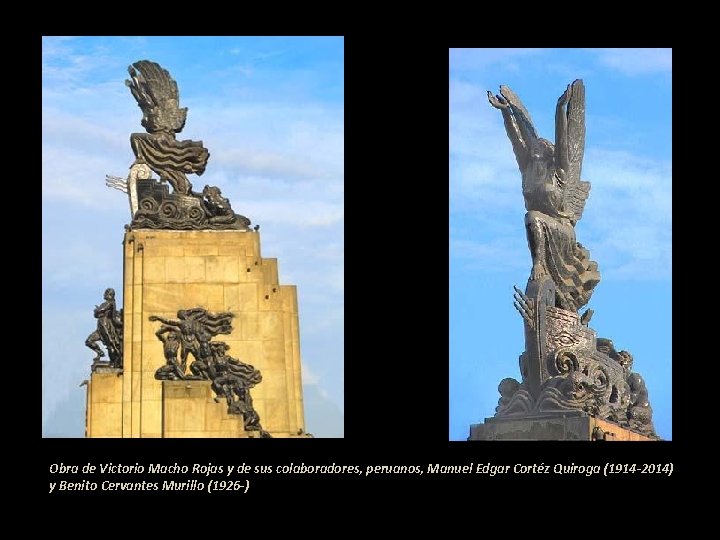 Obra de Victorio Macho Rojas y de sus colaboradores, peruanos, Manuel Edgar Cortéz Quiroga Obra de Victorio Macho Rojas y de sus colaboradores, peruanos, Manuel Edgar Cortéz Quiroga