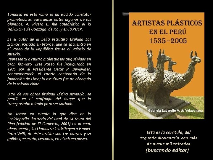 También en este ramo se ha podido constatar prometedoras esperanzas entre algunos de los También en este ramo se ha podido constatar prometedoras esperanzas entre algunos de los
