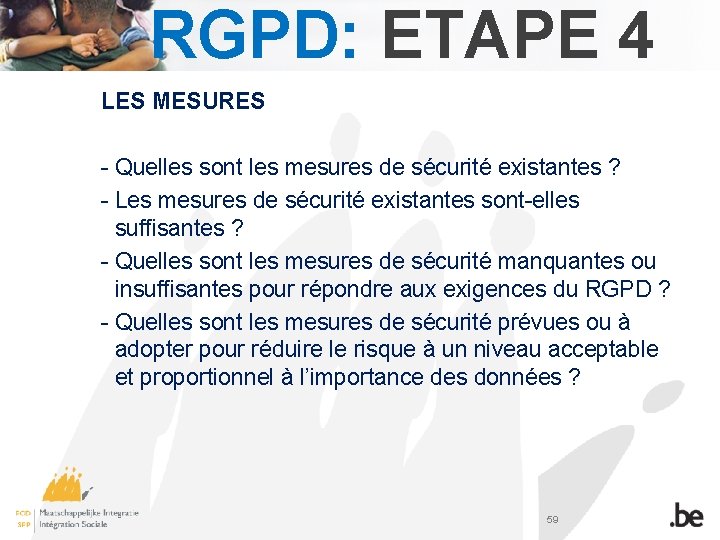 RGPD: ETAPE 4 LES MESURES - Quelles sont les mesures de sécurité existantes ?