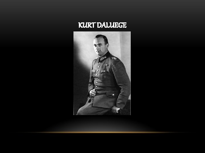 KURT DALUEGE 