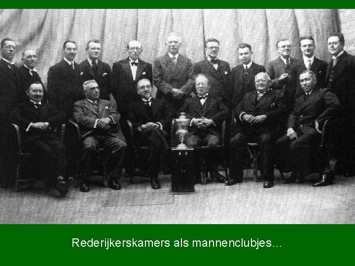 Rederijkerskamers als mannenclubjes… 