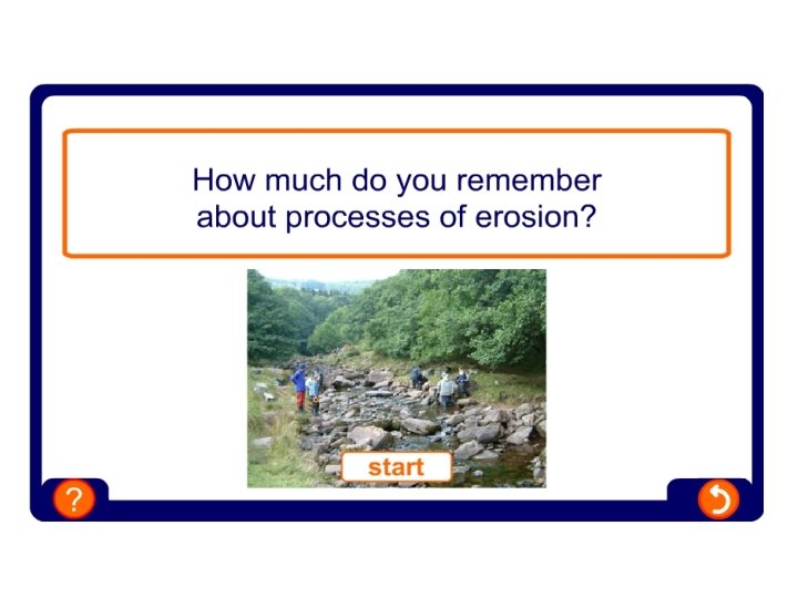 Do you know your processes of erosion? 