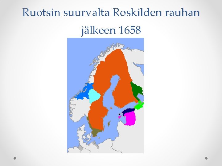 Ruotsin suurvalta Roskilden rauhan jälkeen 1658 