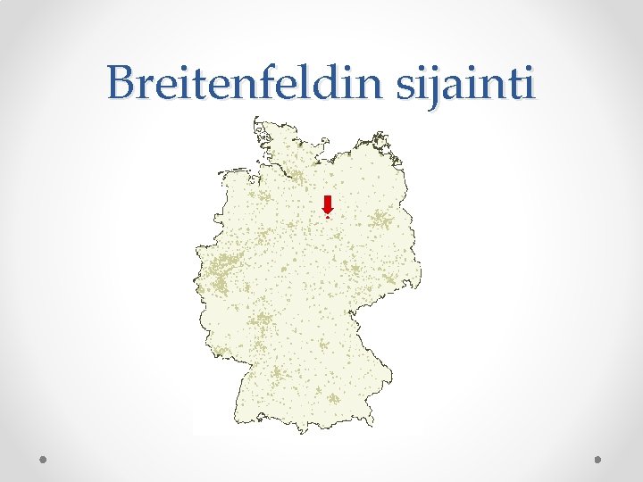 Breitenfeldin sijainti 