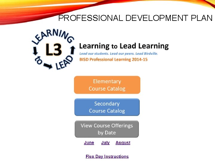 PROFESSIONAL DEVELOPMENT PLAN 