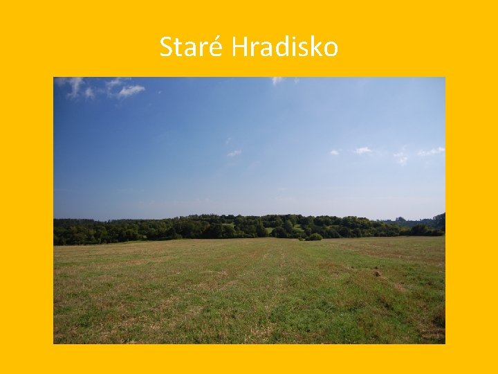 Staré Hradisko 