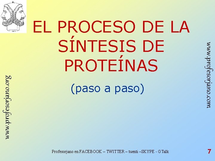 www. profesorjano. org (paso a paso) Profesorjano en FACEBOOK – TWITTER – tuenti –SKYPE www. profesorjano. org (paso a paso) Profesorjano en FACEBOOK – TWITTER – tuenti –SKYPE