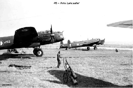 4 S – Avro Lancaster (ARDHAN) 