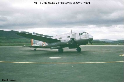 4 S – SO 95 Corse à Philippeville en février 1961 (Jean Gomanne) 