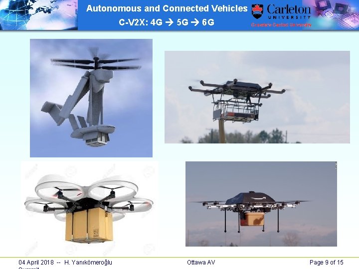 Autonomous and Connected Vehicles C-V 2 X: 4 G 5 G 6 G 04