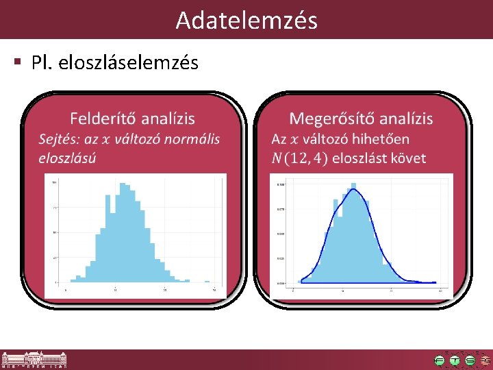 Adatelemzés § Pl. eloszláselemzés Adatelemzés § Pl. eloszláselemzés