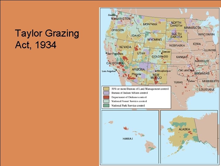 Taylor Grazing Act, 1934 