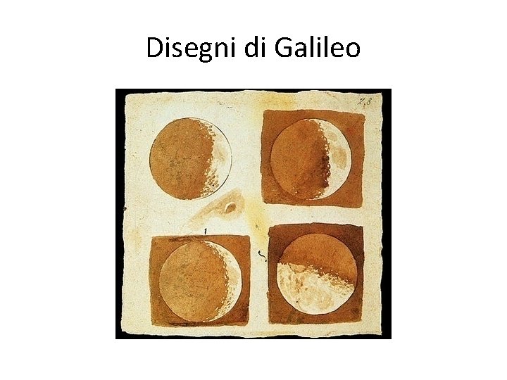 Disegni di Galileo 