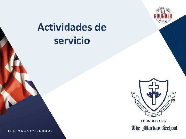 Actividades de servicio 