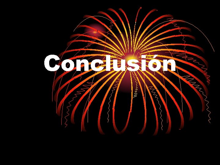 Conclusión 
