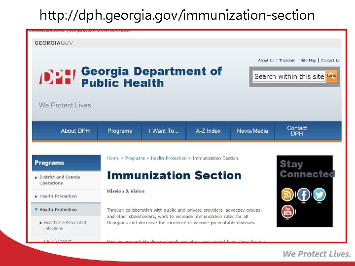 http: //dph. georgia. gov/immunization-section 