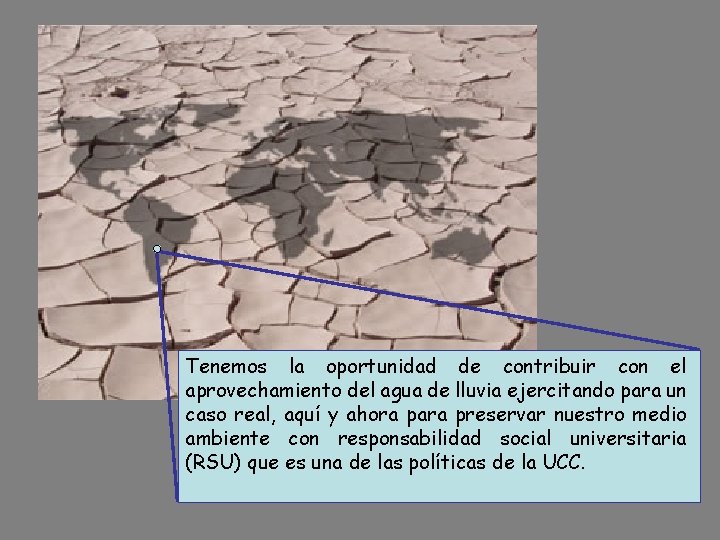 Tenemos la oportunidad de contribuir con el aprovechamiento del agua de lluvia ejercitando para