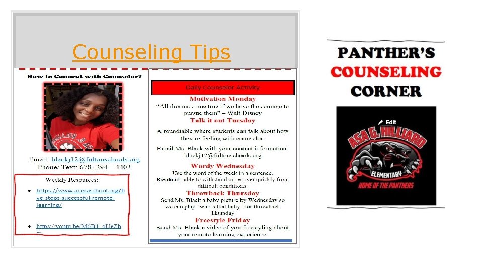 Counseling Tips 