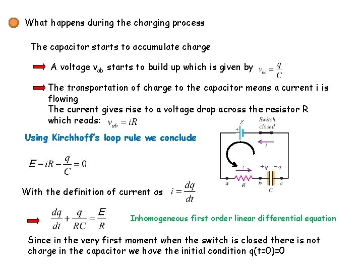 Capacitor Charging Equation With Initial Voltage Tessshebaylo