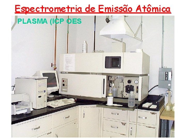 Espectrometria de Emissão Atômica PLASMA (ICP OES 
