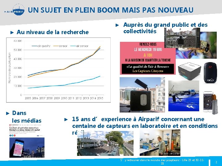 UN SUJET EN PLEIN BOOM MAIS PAS NOUVEAU ► ► ► Au niveau de