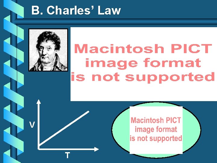 B. Charles’ Law V T 