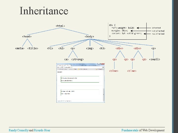 Inheritance Randy Connolly and Ricardo Hoar Fundamentals of Web Development 