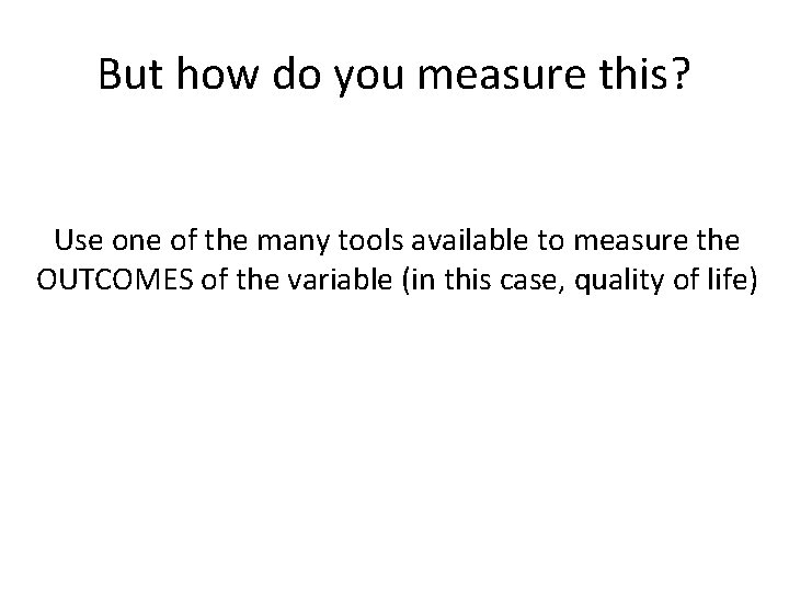 But how do you measure this? Use one of the many tools available to