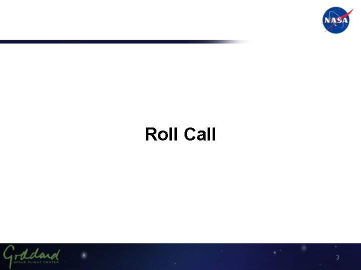 Roll Call 3 