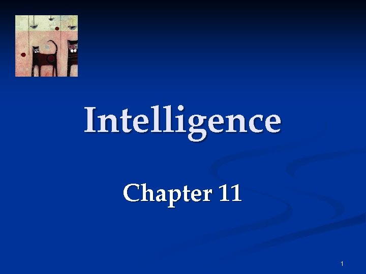 Intelligence Chapter 11 1 