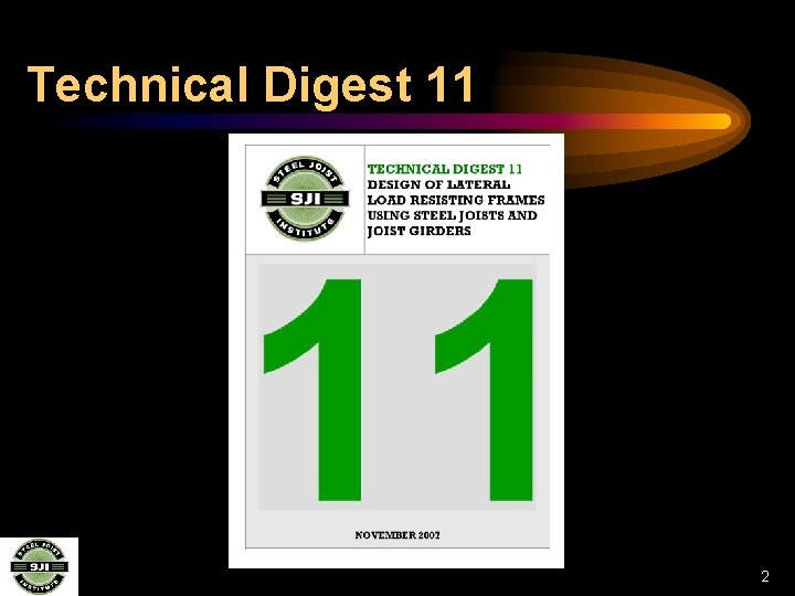 Technical Digest 11 2 