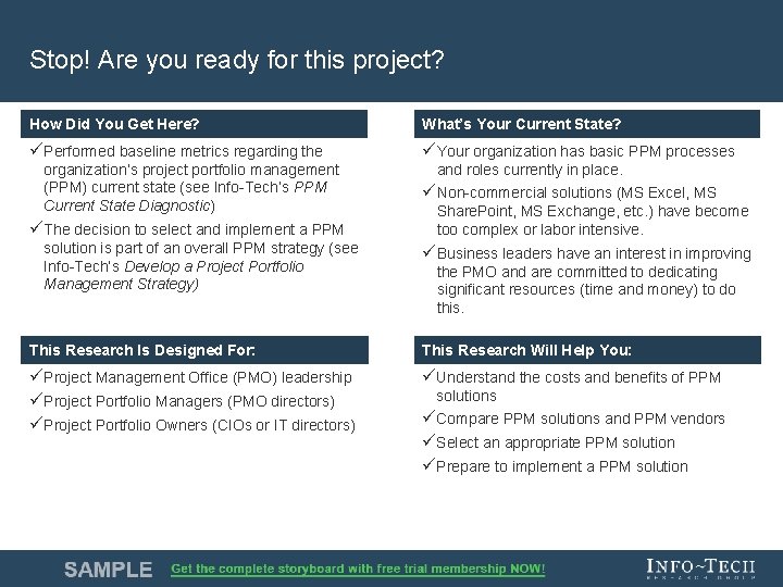 Stop! Are you ready for this project? This Research How Did You Get is