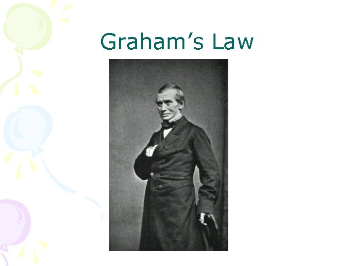 Graham’s Law 