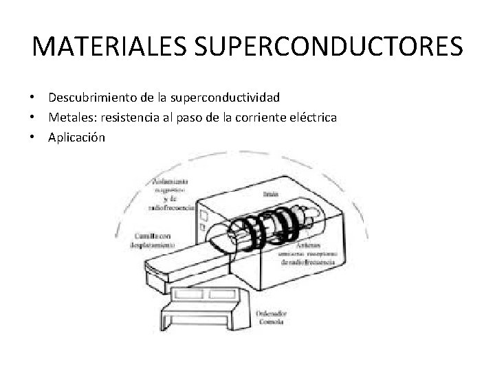 MATERIALES SUPERCONDUCTORES • Descubrimiento de la superconductividad • Metales: resistencia al paso de la MATERIALES SUPERCONDUCTORES • Descubrimiento de la superconductividad • Metales: resistencia al paso de la