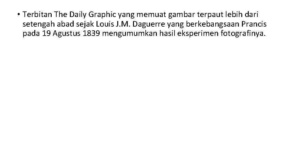  • Terbitan The Daily Graphic yang memuat gambar terpaut lebih dari setengah abad