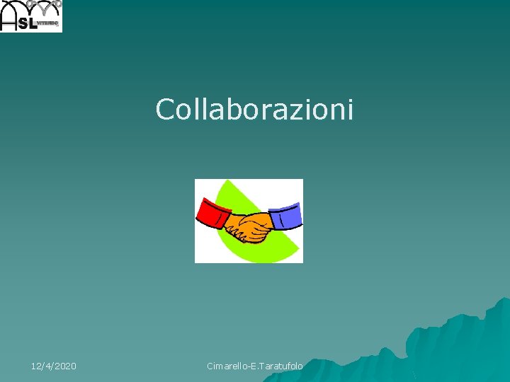 Collaborazioni 12/4/2020 Cimarello-E. Taratufolo 