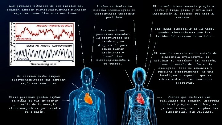 Los patrones rítmicos de los latidos del corazón cambian significativamente mientras experimentamos distintas emociones.