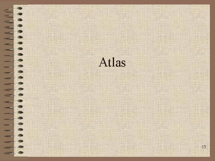 Atlas 15 Atlas 15