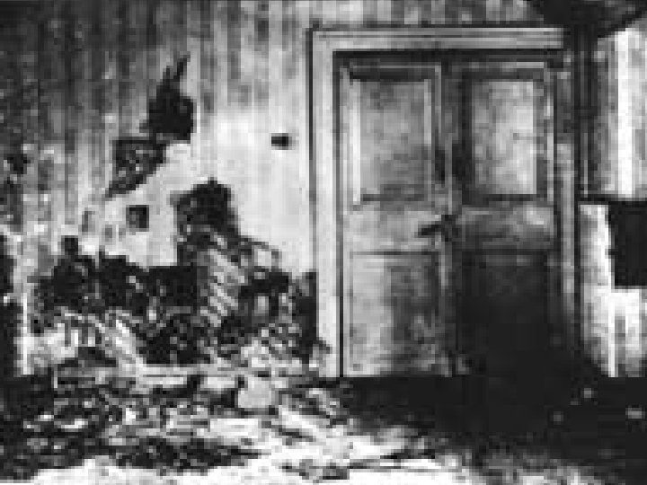 The basement of the home after the murders 