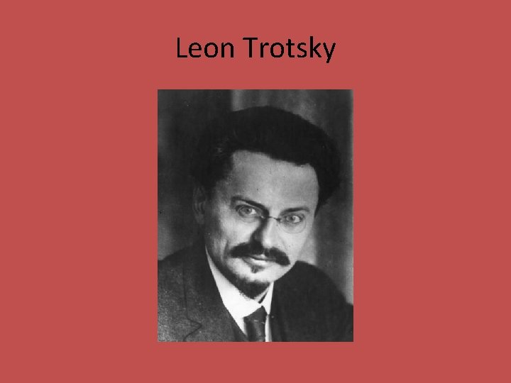 Leon Trotsky 