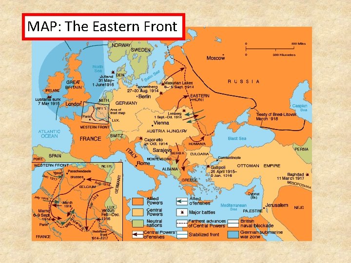 MAP: The Eastern Front 