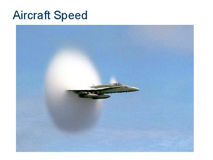Aircraft Speed 