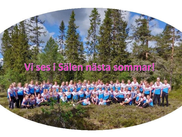 Vi ses i Sälen nästa sommar! 