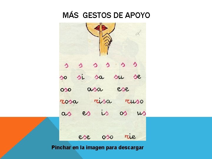 MÁS GESTOS DE APOYO Pinchar en la imagen para descargar MÁS GESTOS DE APOYO Pinchar en la imagen para descargar
