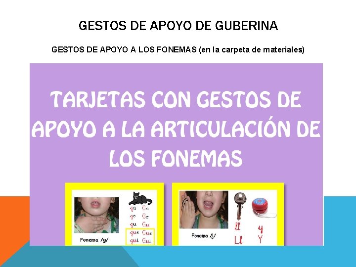 GESTOS DE APOYO DE GUBERINA GESTOS DE APOYO A LOS FONEMAS (en la carpeta GESTOS DE APOYO DE GUBERINA GESTOS DE APOYO A LOS FONEMAS (en la carpeta