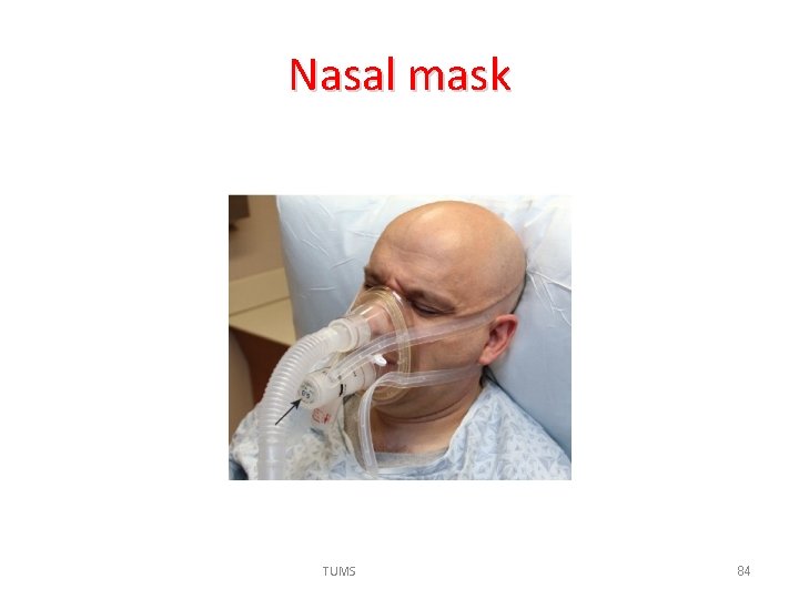 Nasal mask TUMS 84 