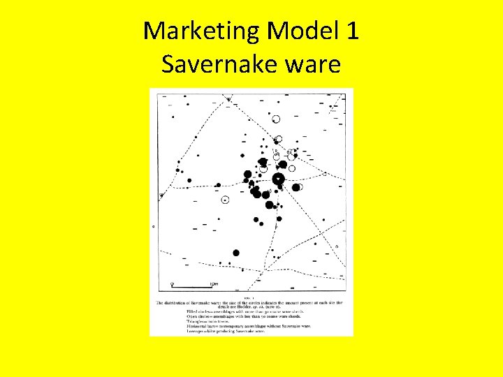 Marketing Model 1 Savernake ware 