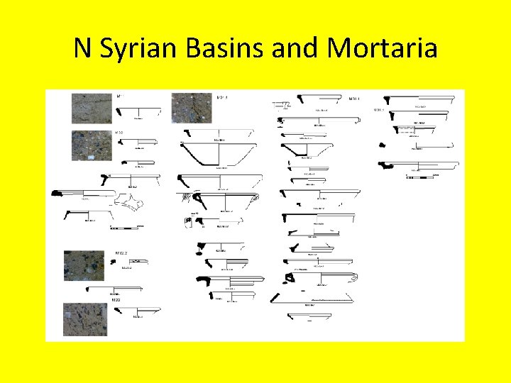 N Syrian Basins and Mortaria 
