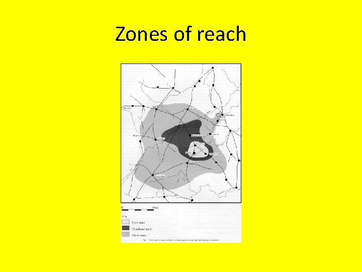 Zones of reach 