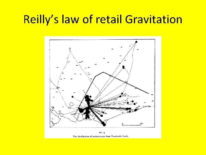 Reilly’s law of retail Gravitation 